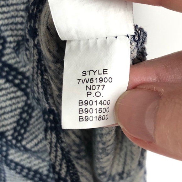 🌸Lucky Brand Womens Diamond Tile Top Med 1054 - Picture 8 of 8